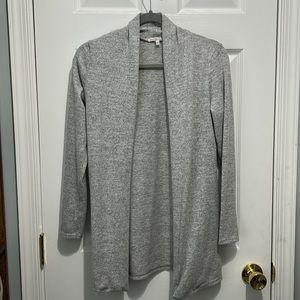 Grey cardigan